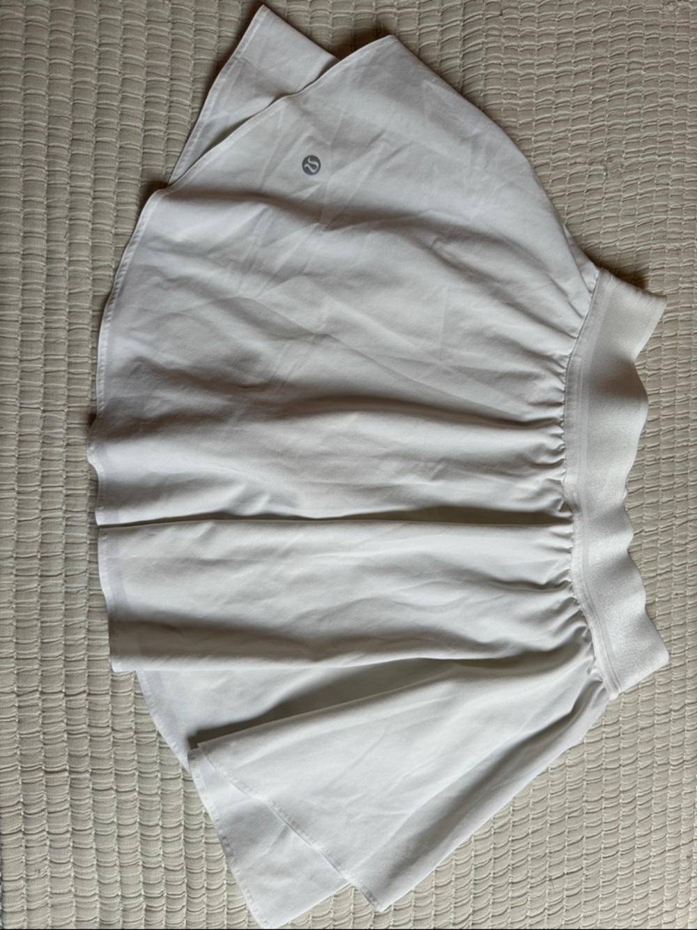 lululemon athletica white Flared Skort